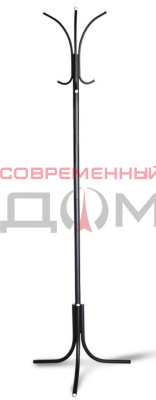 Вешалка Sheffilton SHT-CR330 P B1-58 черный/серый